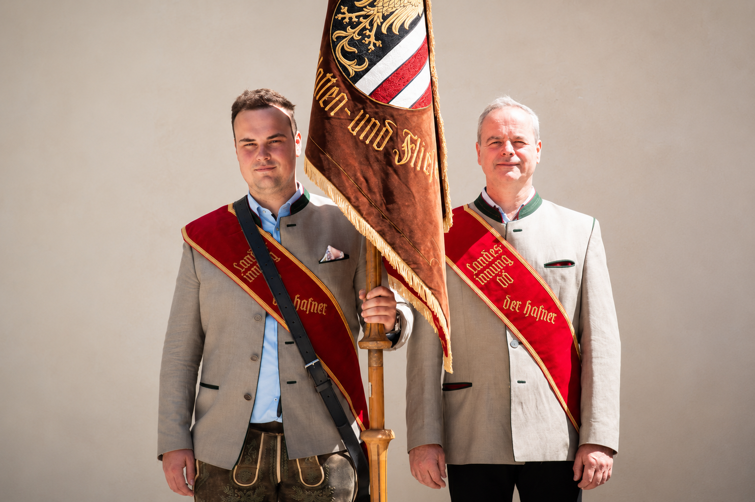 2x Franz Plank vom Meisterbetrieb Plank in Laakirchen